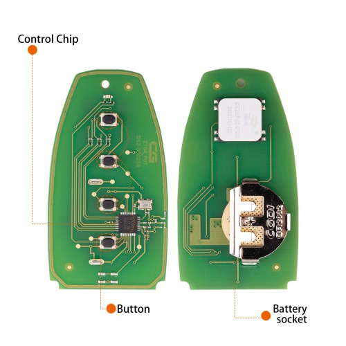 CGDI C15-000031 FOR.D(4BTN) FOR.D 4 Buttons Smart Remote Used with CGDI K2 Remote Key Programmer 5pcs/lot