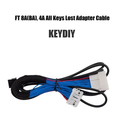 KeyDiy Toyota 30 Pin Cable Supports 4A and 8A-BA All Key Lost for KD-Mate and KD-X4 Key Programmer