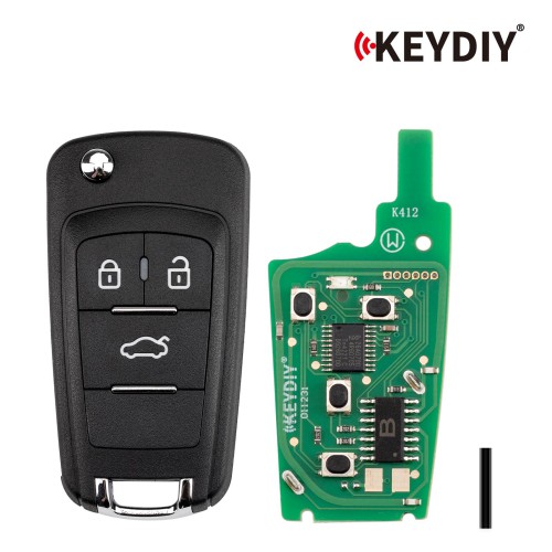 KEYDIY KD NB18-3 Universal Flip Remote Key 3 Buttons for Chevrolet Type 5pcs/lot