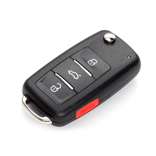 KEYDIY KD NB08-4 PCF Universal Flip Remote Key 3+1 Buttons for Volkswagen Type 5pcs/lot