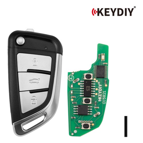 KEYDIY KD NB29-3 Universal Flip Remote Key 3 Buttons (Metal Buttons) 5pcs/lot
