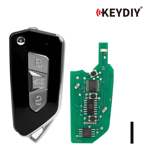 KEYDIY KD NB34-3 Universal Flip Remote Key 3 Buttons for VW Type 5pcs/lot