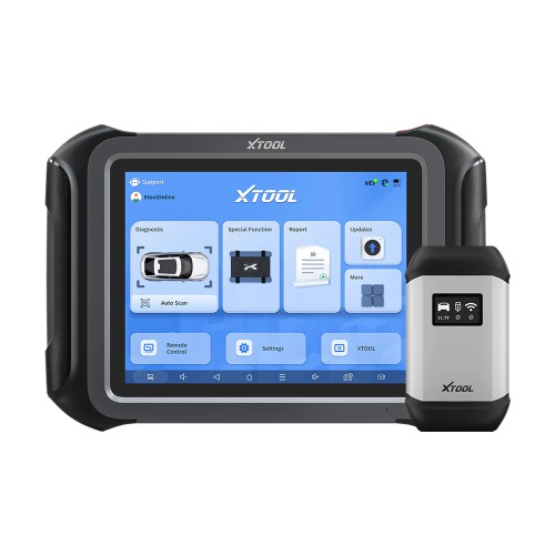 XTOOL D9 MAX Scanner J2534 Reprogramming, Bidirectional, Key IMMO, Topology Mapping, 45+ Resets, ECU Coding, Online Program, FCA/DoIP/CAN FD