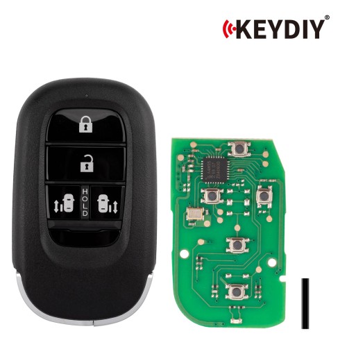 5pcs/lot KEYDIY KD ZB46-4 Universal Smart Remote Key (Side Doors) 4 Buttons for Honda Type