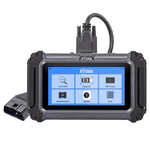 XTOOL D6S Diagnostic Tool with 30 Resets, All System Scan FCA & CAN FD, ABS Bleed, Gearbox Match, Crank Sensor Relearn, Upgraded of D5S