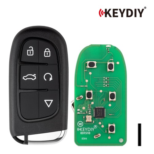 5pcs/lot KEYDIY KD ZB34-5 Universal Smart Remote Key 5 Buttons for Jeep Chrysler Dodge Type
