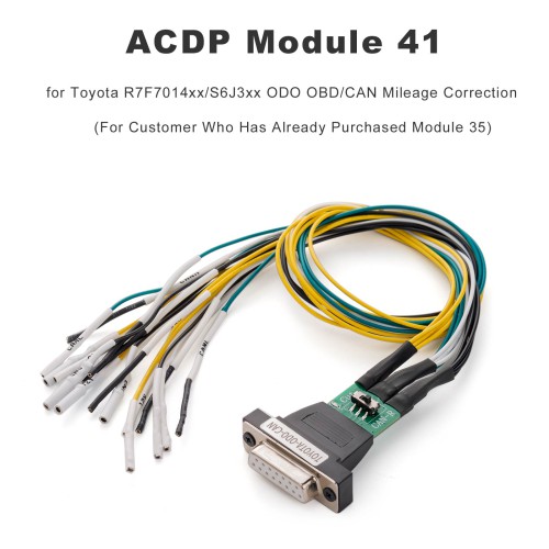 YANHUA ACDP Module 41 for Toyota R7F7014xx/S6J3xx ODO OBD/CAN Mileage Correction(For Users with Module 35 Already)