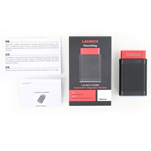 LAUNCH AIOBD (NueraDiag) Full System Diagnostic Scanner for iOS and Android Lifetime Free Update