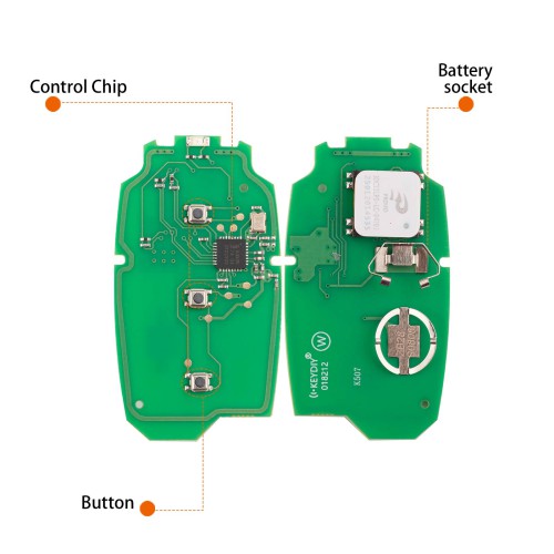 5pcs/lot KEYDIY KD ZB28-3 Universal Smart Remote Key for Hyundai Type
