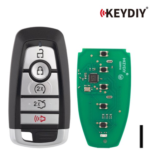 5pcs/lot KEYDIY KD ZB21-5 Universal Smart Remote Key 4+1 Buttons for Ford Type