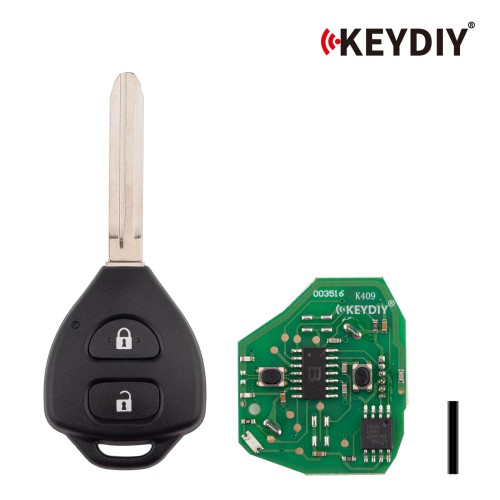 5pcs/lot KEYDIY KD B05-2 Universal Remote Key 2 Buttons for Toyota Type