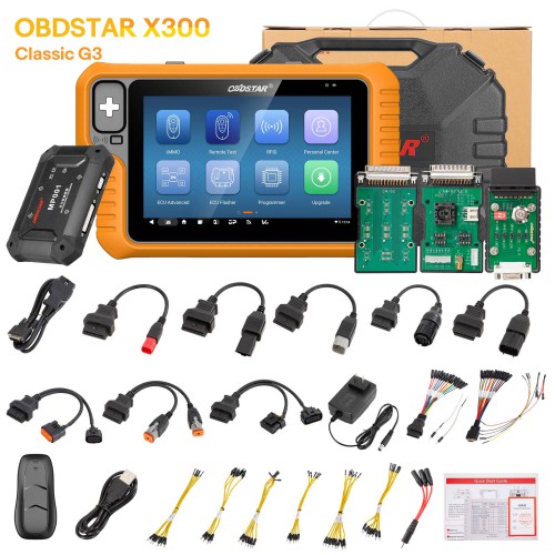 [US Ship] [Second-Handed] 90% New OBDSTAR X300 Classic G3/KEY MASTER G3 A1+A2 Key Programmer Built-in CAN FD DoIP Supports Car, E-Car, HD, Motorcycle