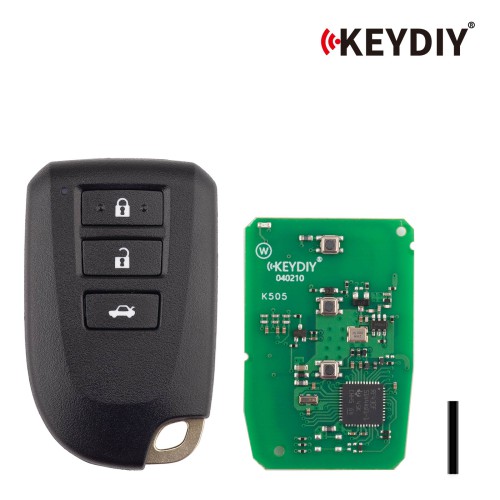 5pcs/lot KEYDIY KD TB62-3 Universal Smart Remote Key 3 Buttons