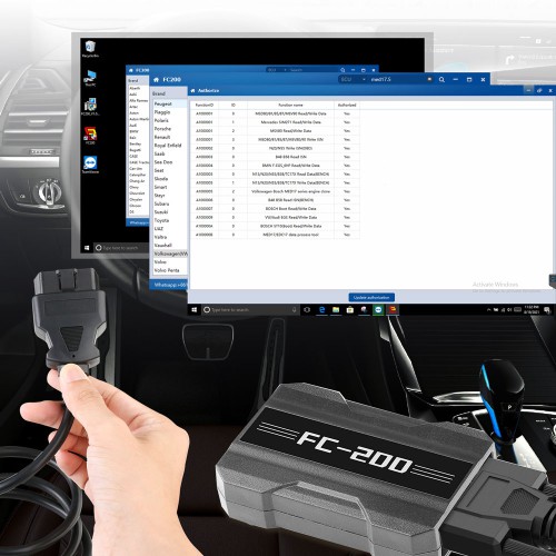 [US Ship Only] [Second-Handed] 90% New CG FC200 ECU Programmer Full Version Support 4200 ECUs and 3 Operating Modes with All License Activated