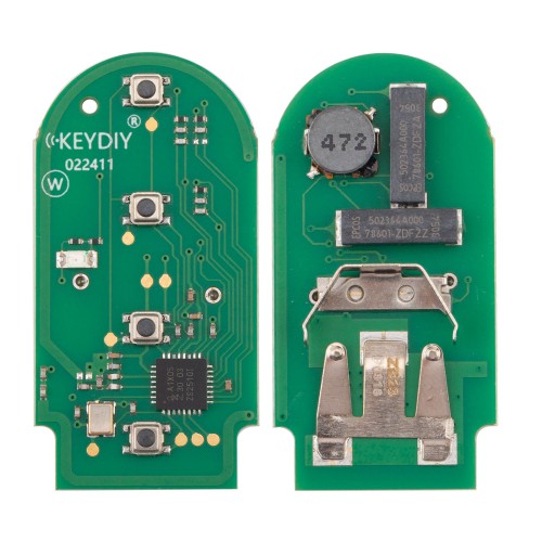 5pcs/lot KEYDIY KD ZB23 Universal Smart Remote PCB 3+1 Buttons (Only PCB) for BMW Type