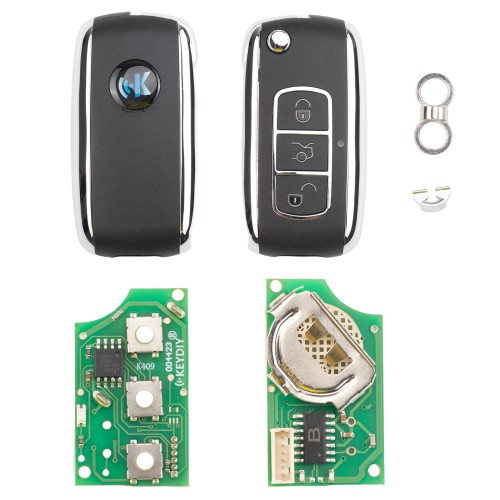 5pcs/lot KEYDIY KD B07-3 Universal Flip Remote Key 3 Buttons for Bentley Type
