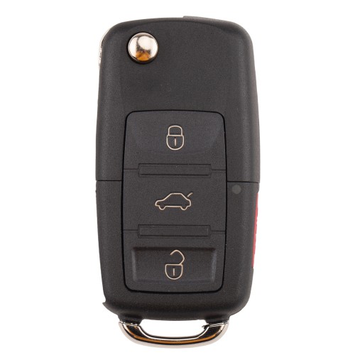 5pcs/lot KEYDIY KD B01-3+1 Universal Flip Remote Key 3+1 Buttons for Volkswagen Type