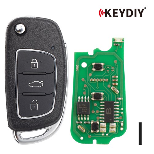 5pcs/lot KEYDIY KD B16-3 Universal Flip Remote 3 Buttons Key for Hyundai KIA Type