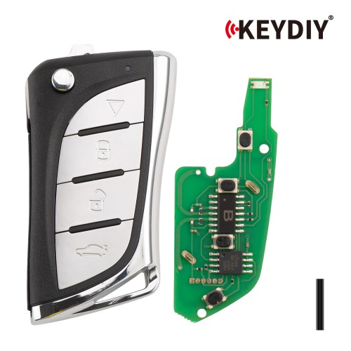5pcs/lot KEYDIY KD B24-4 Universal Flip Remote Key 4 Buttons for Lexus Type