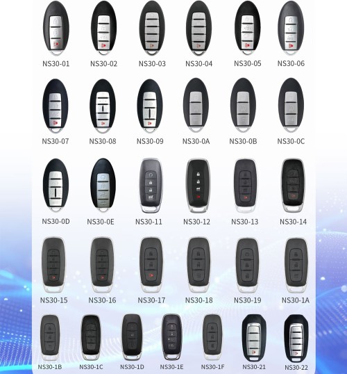 Lonsdor Smart Key for Nissan/Infinite 2008-2025 Models 315MHz 433Mhz Supports ID46 ID47 ID4A Types