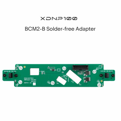XHORSE XDNPA2GL AO.D BCM2 Solder-free Adapter Second Generation for Audi All Key Lost & Add Key for VVDI Key Tool Plus, MULTI-PROG