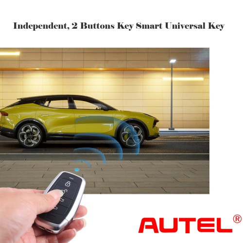 AUTEL IKEYAT004CLAUTEL Independent 4 Button Universal Smart Key - Trunk 5pcs/lot