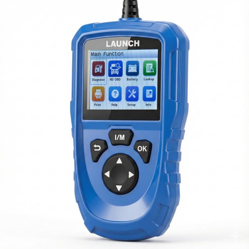 LAUNCH CR HD V2 Commercial Vehicle Standard Configuration Supports HD OBD & EOBD Fast Fault Code Reading/Clearing, Battery Check