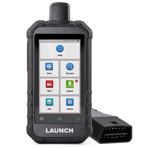 Launch Creader TPMS 5011 V2 Tire Pressure Tool 315MHz/433MHz with 12 Reset Service and 4pcs Metal LTR-05 RF Sensor