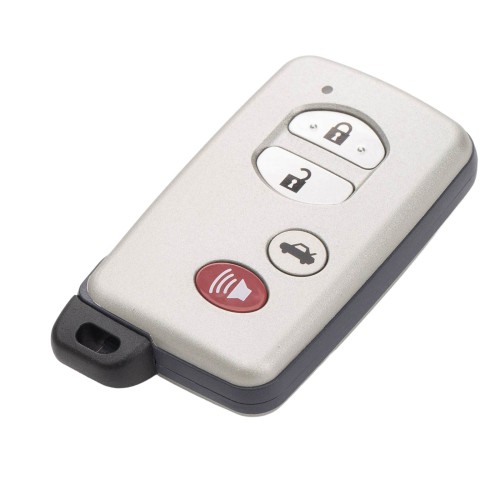 KEYDIY KD TDB03-4(Silver Gray) for Toyota Universal Smart Remote Key 3+1 Buttons With Grey Key Shell 5pcs/lot