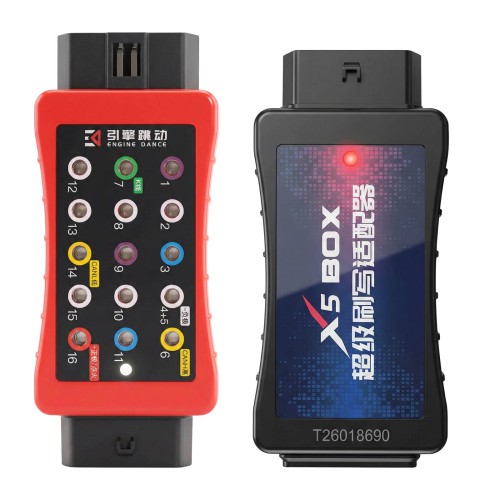 [With Free T-shirts] EngineDance X5 2-in-1 ECU Programming & Truck Diagnostics with X5 Box Full Configuration