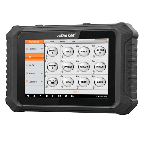 [US/EU Ship] OBDSTAR MarineMaster for Jet ski, Outboard, Inboard, Generator, Read/Clear Code, Data Flow, Freeze Frames, Action Test