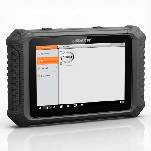 [US/EU Ship] OBDSTAR MarineMaster for Jet ski, Outboard, Inboard, Generator, Read/Clear Code, Data Flow, Freeze Frames, Action Test