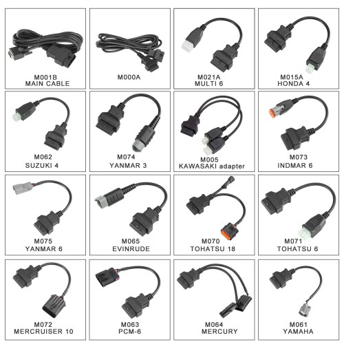 [US/EU Ship] OBDSTAR MarineMaster for Jet ski, Outboard, Inboard, Generator, Read/Clear Code, Data Flow, Freeze Frames, Action Test