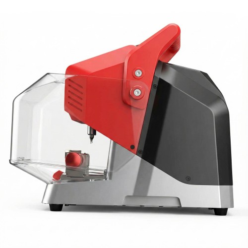 CGDI MONSTER G08 Key Cutting Machine Red Color with T5 Clamp Built-in Battery, Bluetooth & WiFi, Vehicle Key Database Supports Fast & Stable Cutting