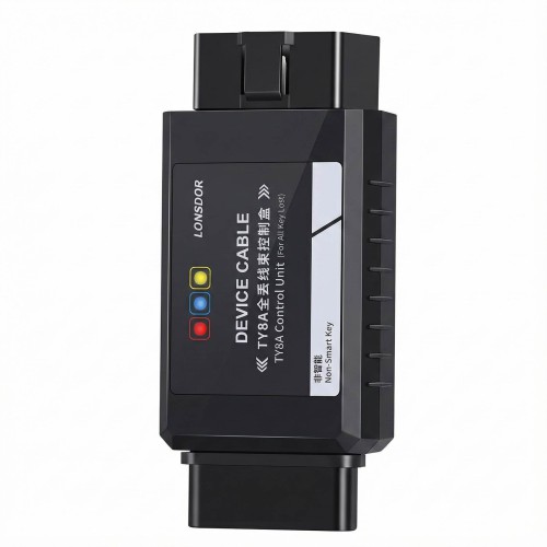 LONSDOR TOYOTA TY8A-MK1 Kit for TOYOTA 8A NON-SMART Key AKL Used with K518 Pro/K518ISE