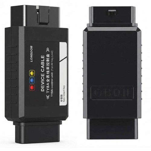 LONSDOR TOYOTA TY8A-MK1 Kit for TOYOTA 8A NON-SMART Key AKL Used with K518 Pro/K518ISE