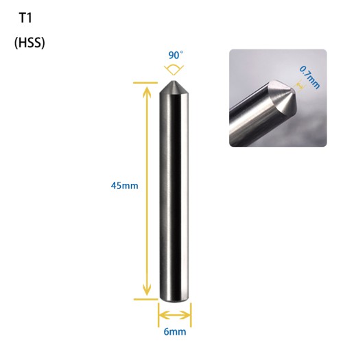 5pcs/lot GODIAG T1 90° Tracer φ6x90°x48L-0.7 For SILCA MATRIX PRO, MATRIX EVO, MATRIX SLX, MATRIX SX, MATRIX S