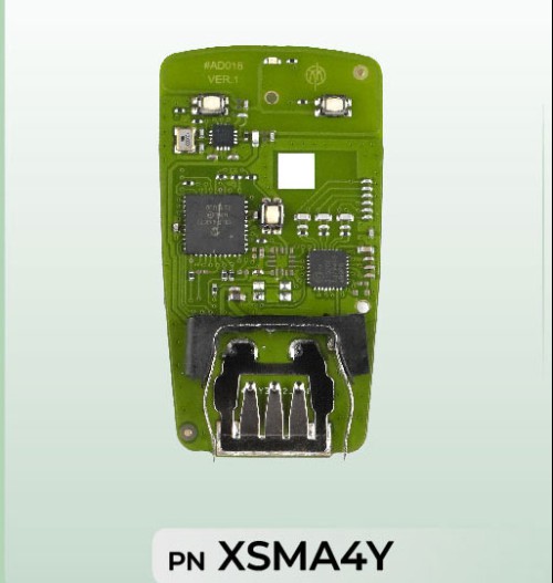 (OEM Chip Solution) Xhorse XSMA4YEN MLB Remote Key PCB for A.D A4 Type 3 Buttons with Key Shell