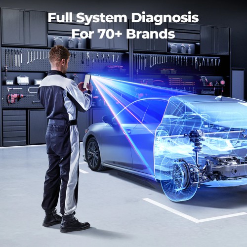 TOPDON Topscan Master OBD2 Scanner Bluetooth for iOS & Android, 30+ Resets, FCA AutoAuth, CAN-FD/DoIP