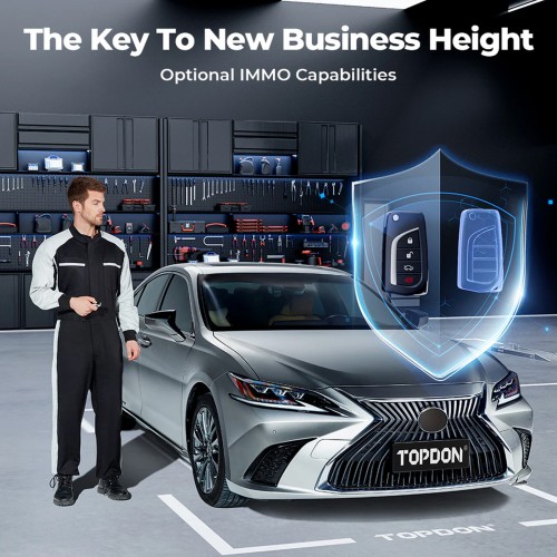 TOPDON Topscan Master OBD2 Scanner Bluetooth for iOS & Android, 30+ Resets, FCA AutoAuth, CAN-FD/DoIP