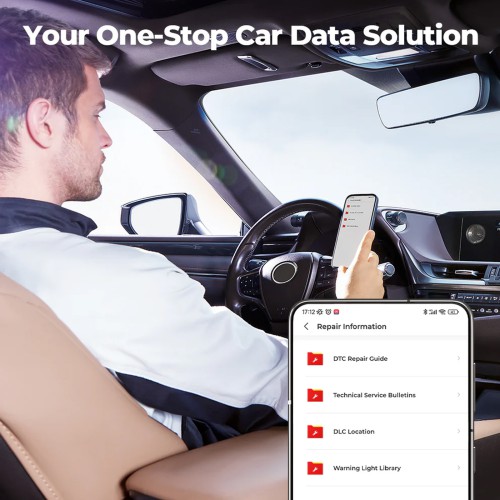 TOPDON Topscan Master OBD2 Scanner Bluetooth for iOS & Android, 30+ Resets, FCA AutoAuth, CAN-FD/DoIP