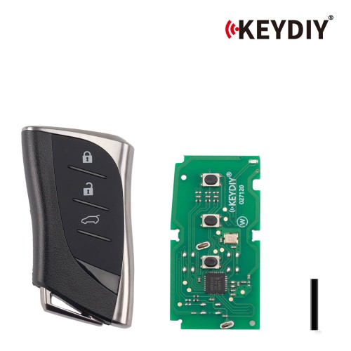 KEYDIY KD ZB42-3 Universal Smart Remote Key 3 Buttons for Lexus Type 5pcs/lot
