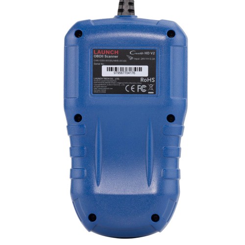 LAUNCH CR HD V2 Commercial Vehicle Standard Configuration Supports HD OBD & EOBD Fast Fault Code Reading/Clearing, Battery Check