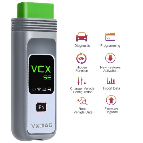 [US Ship Only] [Second-Handed] 90% New VXDIAG VCX SE PRO Diagnostic with 3 Free Car Authorization GM/FORD/MAZDA/VW/AUDI/HONDA/VOLVO/TOYOTA/JLR/Subaru