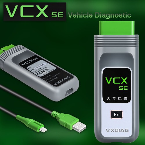 [US Ship Only] [Second-Handed] 90% New VXDIAG VCX SE PRO Diagnostic with 3 Free Car Authorization GM/FORD/MAZDA/VW/AUDI/HONDA/VOLVO/TOYOTA/JLR/Subaru