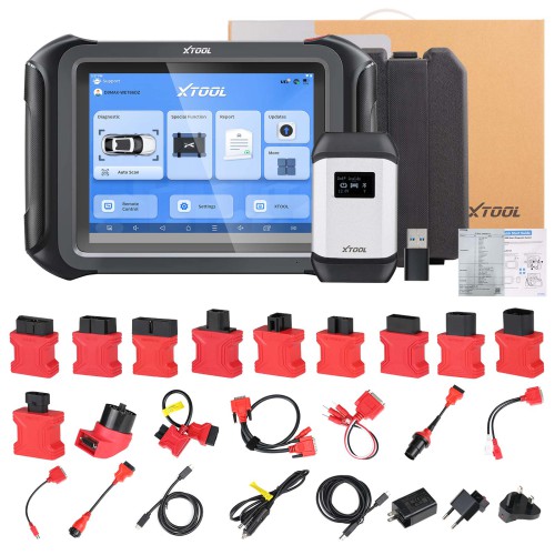 XTOOL D9 MAX Scanner J2534 Reprogramming, Bidirectional, Key IMMO, Topology Mapping, 45+ Resets, ECU Coding, Online Program, FCA/DoIP/CAN FD
