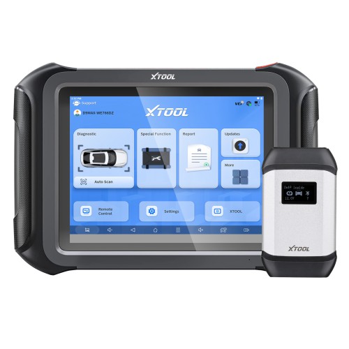 XTOOL D9 MAX Scanner J2534 Reprogramming, Bidirectional, Key IMMO, Topology Mapping, 45+ Resets, ECU Coding, Online Program, FCA/DoIP/CAN FD