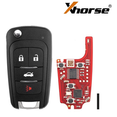 Xhorse XNBU21EN 2nd Generation Wireless Remote Key for Buick Type 5pcs/lot