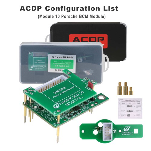 [15%] Yanhua Mini ACDP-2 Locksmith Package with Module 1/2/3/7/9/10/12/20/24/29 and B48/N20/N55/B38 Bench Board for BMW Land Rover Porsche Volvo Audi