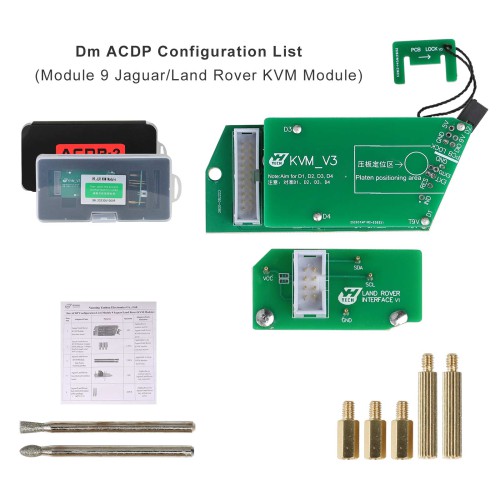 [15%] Yanhua Mini ACDP-2 Locksmith Package with Module 1/2/3/7/9/10/12/20/24/29 and B48/N20/N55/B38 Bench Board for BMW Land Rover Porsche Volvo Audi
